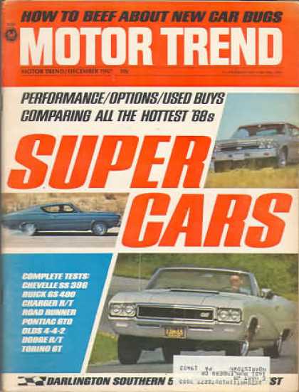 Motor Trend - December 1967