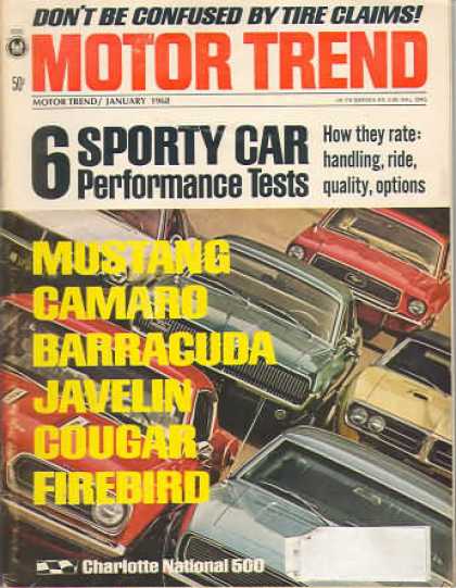 Motor Trend - January 1968