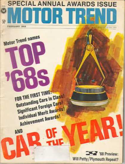 Motor Trend - February 1968