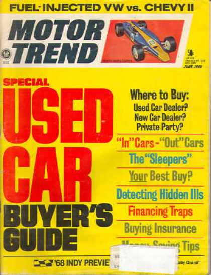 Motor Trend - June 1968