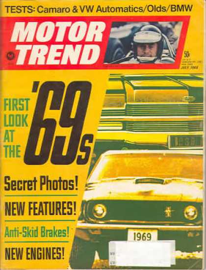 Motor Trend - July 1968