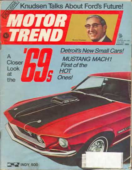Motor Trend - August 1968