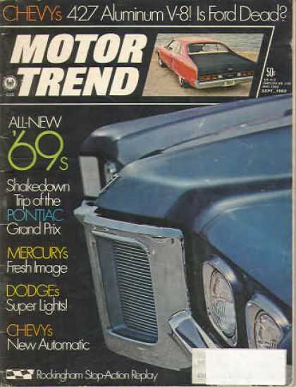Motor Trend - September 1968