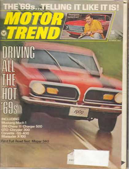Motor Trend - October 1968