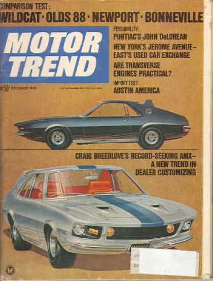 Motor Trend - December 1968