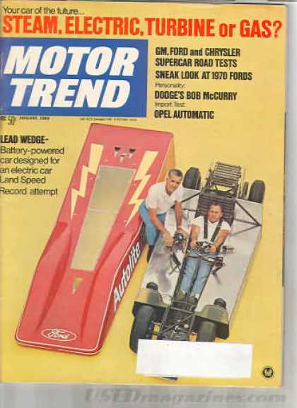 Motor Trend - January 1969
