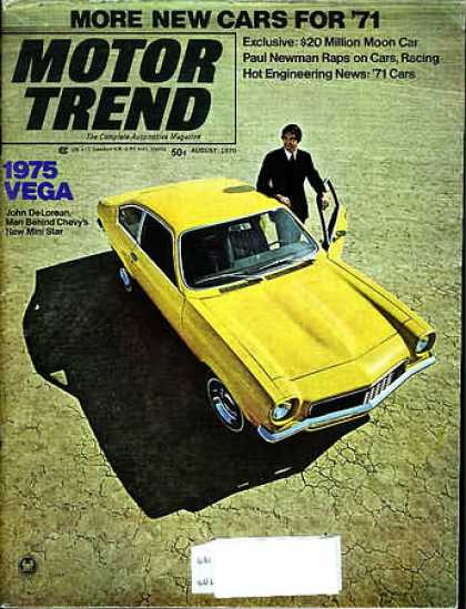 Motor Trend - August 1970