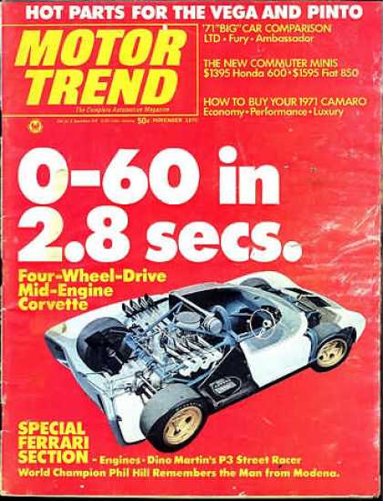 Motor Trend - November 1970