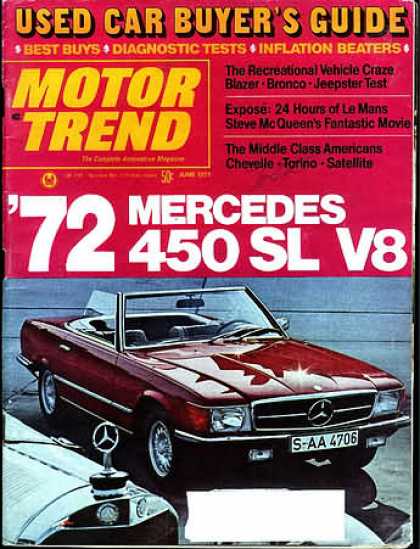 Motor Trend - June 1971