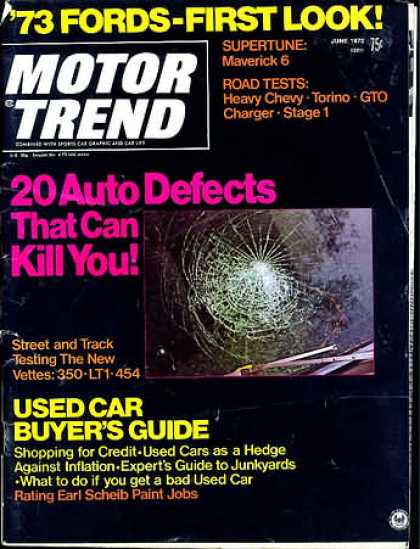 Motor Trend - June 1972