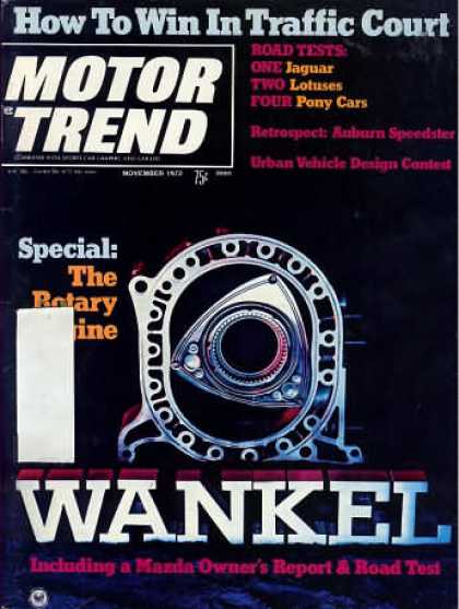 Motor Trend - November 1972