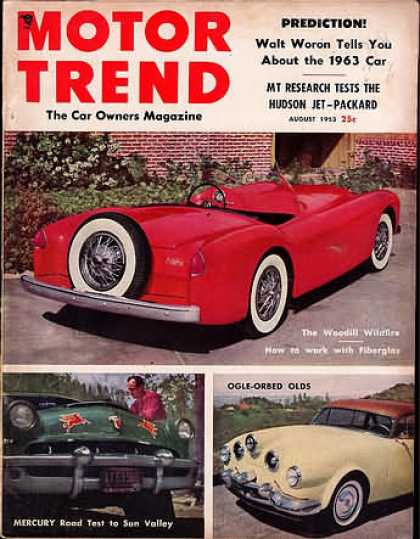 Motor Trend - August 1953