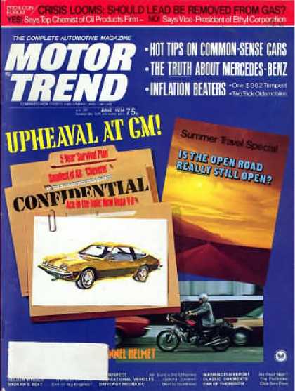 Motor Trend - June 1974