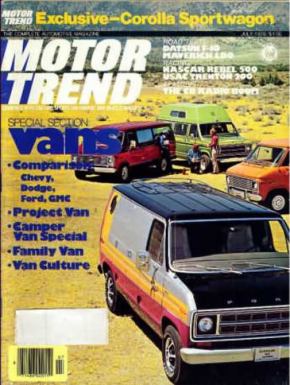 Motor Trend - July 1976