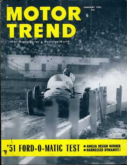 Motor Trend - January 1951