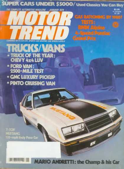 Motor Trend - January 1979