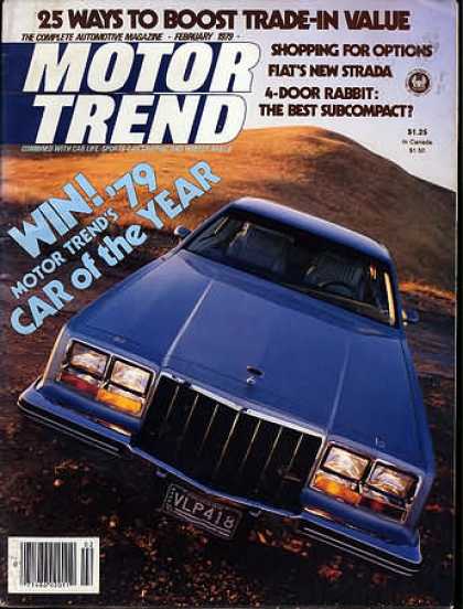 Motor Trend - February 1979