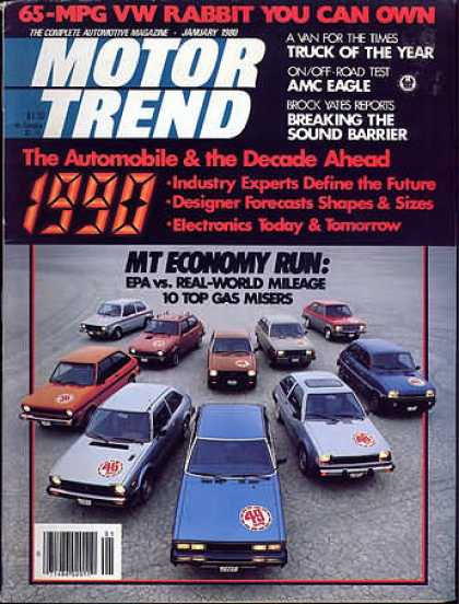 Motor Trend - January 1980
