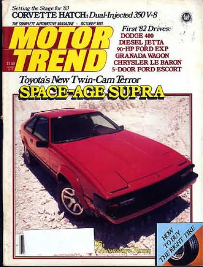 Motor Trend - October 1981