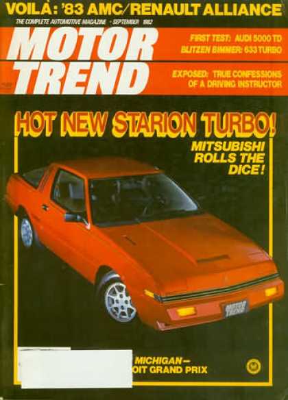 Motor Trend - September 1982