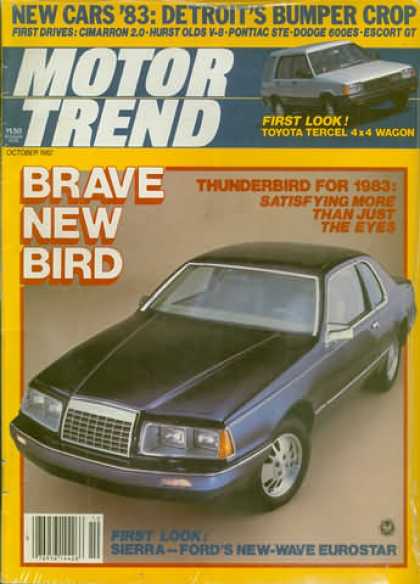 Motor Trend - October 1982