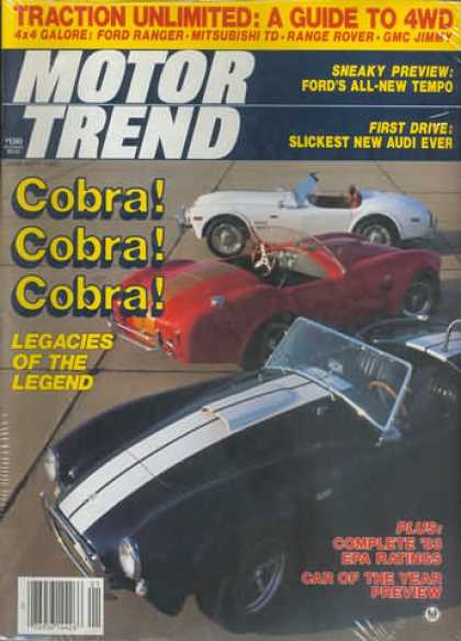 Motor Trend - January 1983