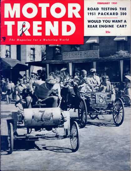 Motor Trend - February 1951