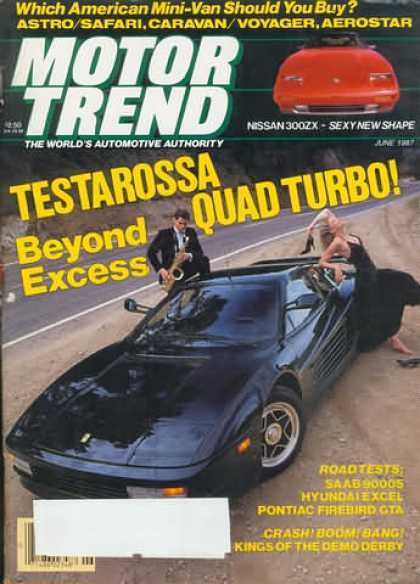 Motor Trend - June 1987