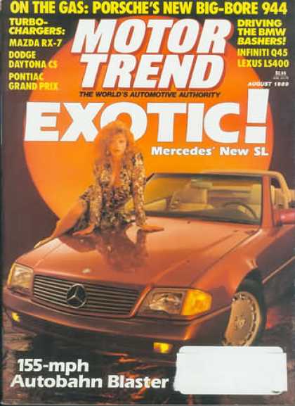 Motor Trend - August 1989