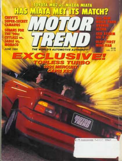 Motor Trend - June 1990