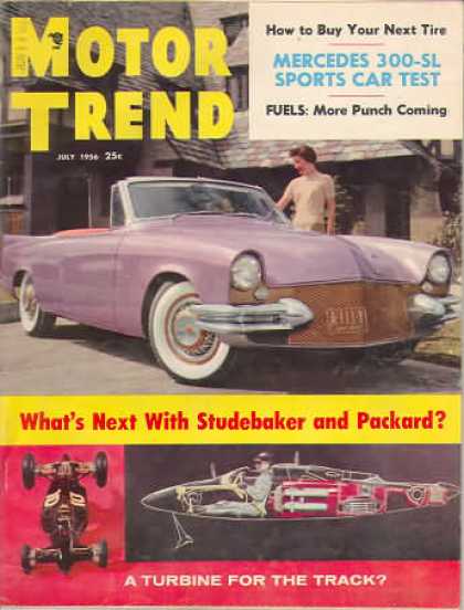 Motor Trend - July 1956