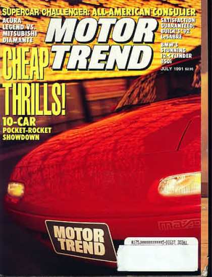 Motor Trend - July 1991