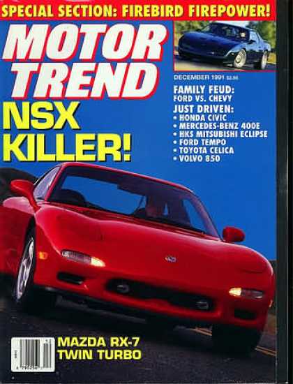 Motor Trend - December 1991
