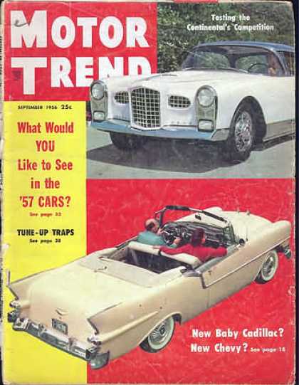 Motor Trend - September 1956