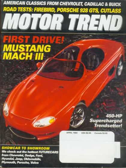 Motor Trend - April 1993