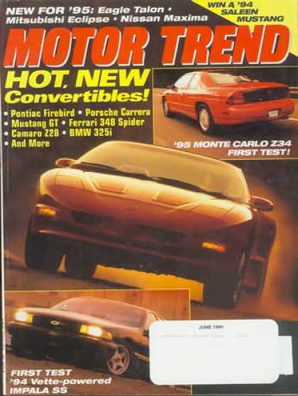 Motor Trend - June 1994