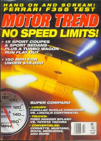 Motor Trend - July 1995