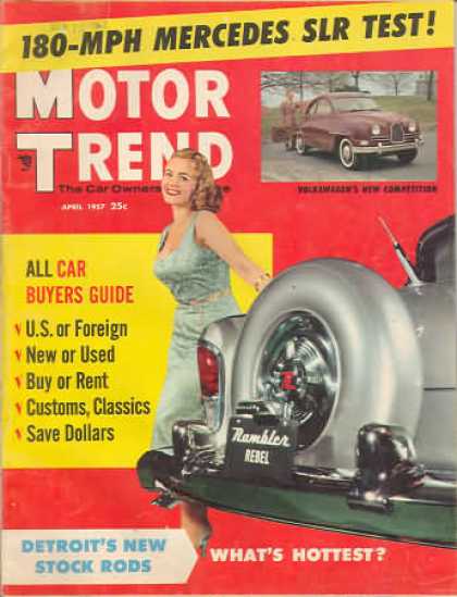 Motor Trend - April 1957