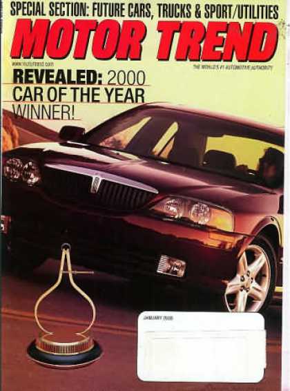 Motor Trend - January 2000