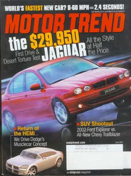 Motor Trend - June 2001