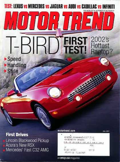 Motor Trend - July 2001
