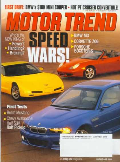 Motor Trend - August 2001