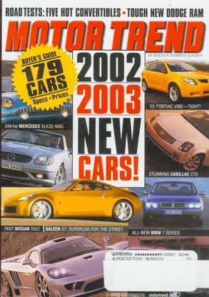 Motor Trend - October 2001