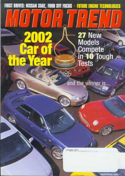 Motor Trend - January 2002
