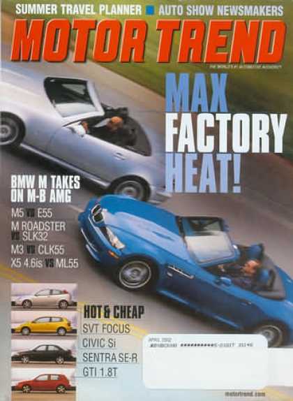 Motor Trend - April 2002