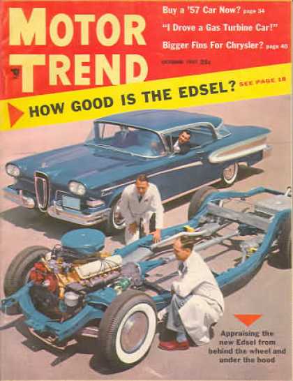 Motor Trend - October 1957