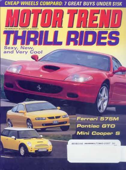 Motor Trend - July 2002