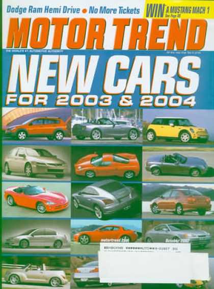 Motor Trend - October 2002