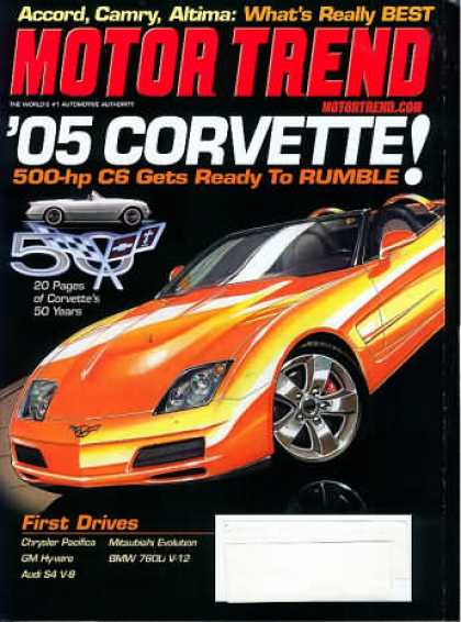 Motor Trend - April 2003