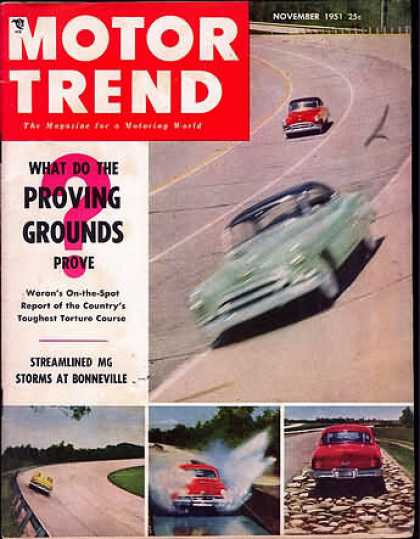 Motor Trend - November 1951